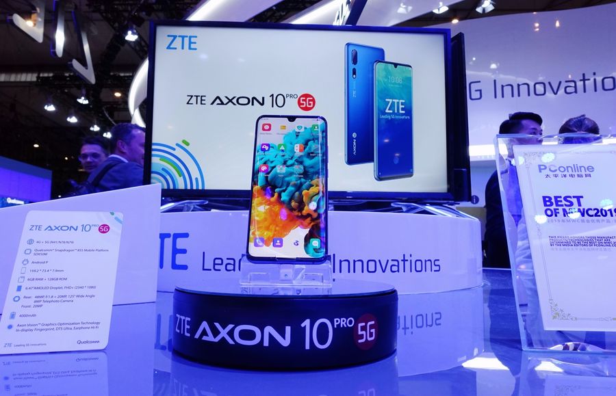 ZTE launches its first 5G smartphone in the Chinese market