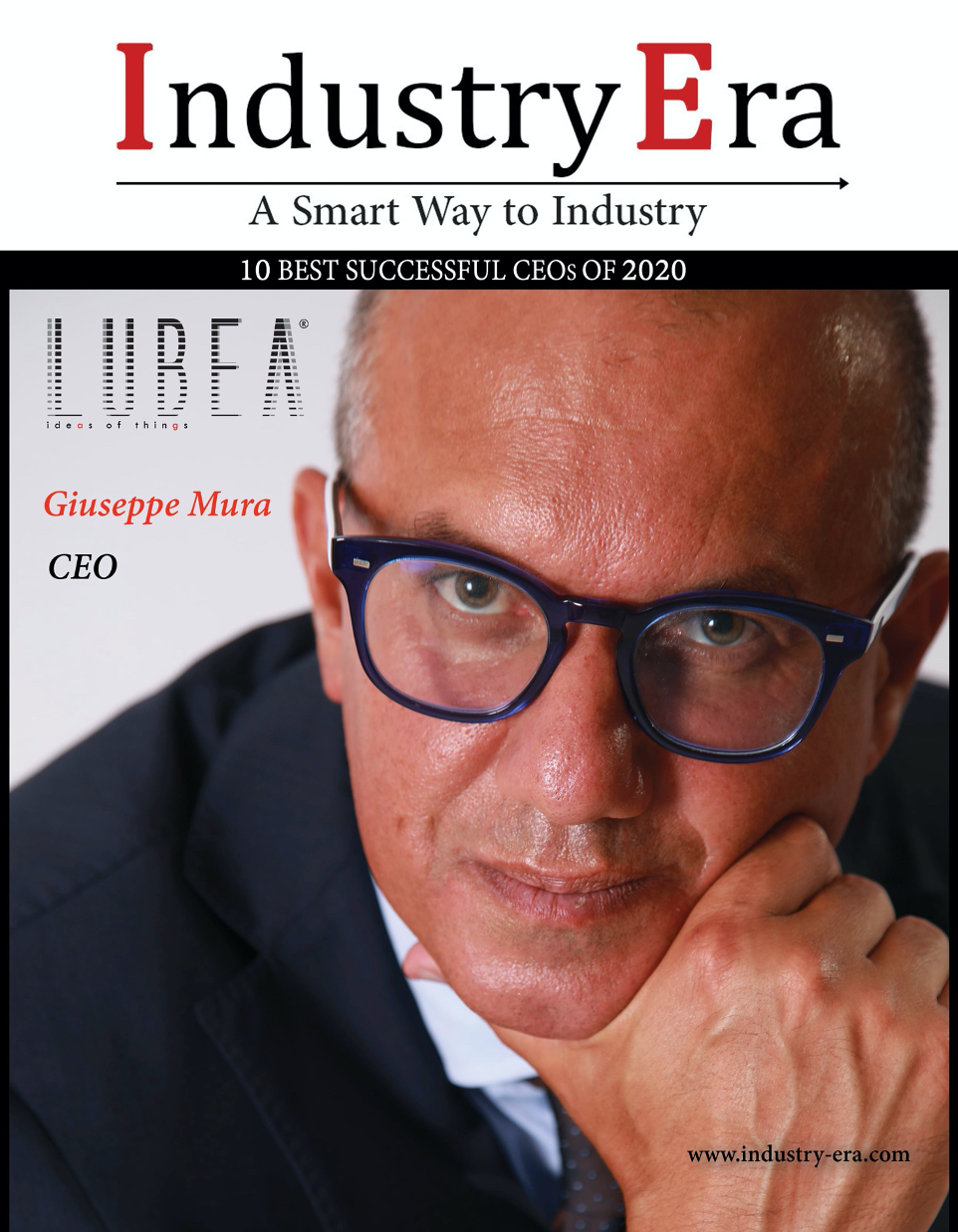 Giuseppe Mura, CEO of LUBEA, is awarded among the top 10 CEOs of 2020!